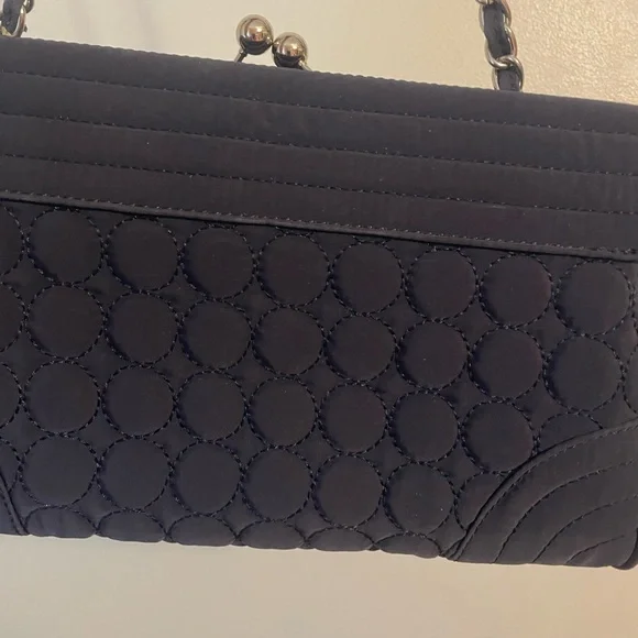 Elegant Navy Vera Bradley Quilted Women's Bag - Picture 3 of 10